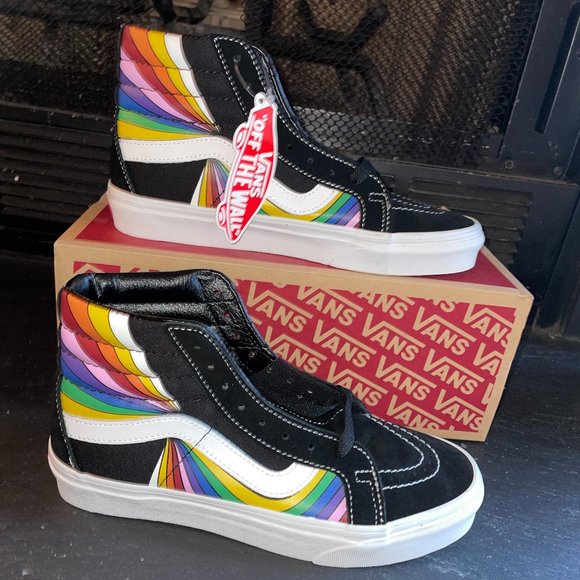 Vans Sk8-Hi Shoe Refract Women's 7.5 - Picture 3 of 10